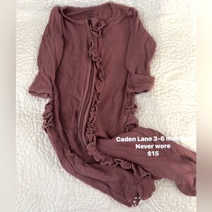 Caden Lane Footie. NWOT